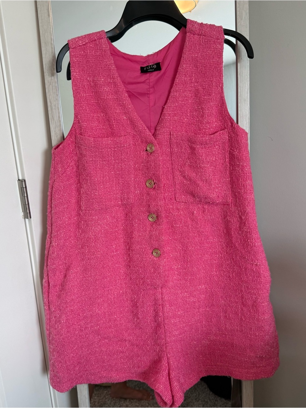 Vintage Pink Romper